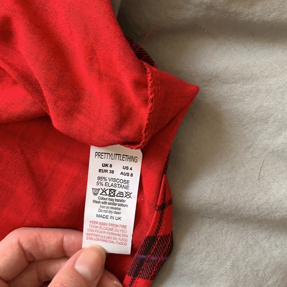 plaid skirt - Picture 3 of 3